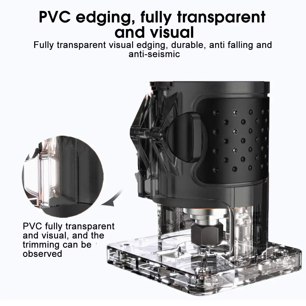 Деревянная электрическая ручная фреза 33000 об/мин инструмент для обрезки ручной