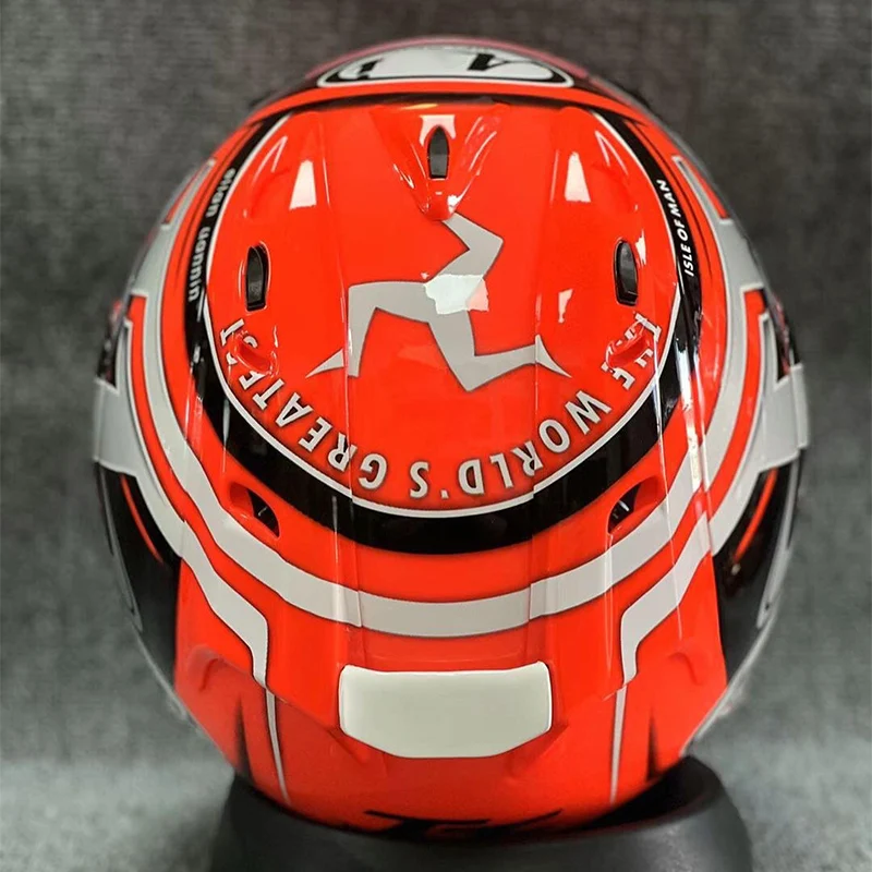 Мотоциклетный шлем на все лицо семейная модель ограниченный выпуск шлема IoM TT