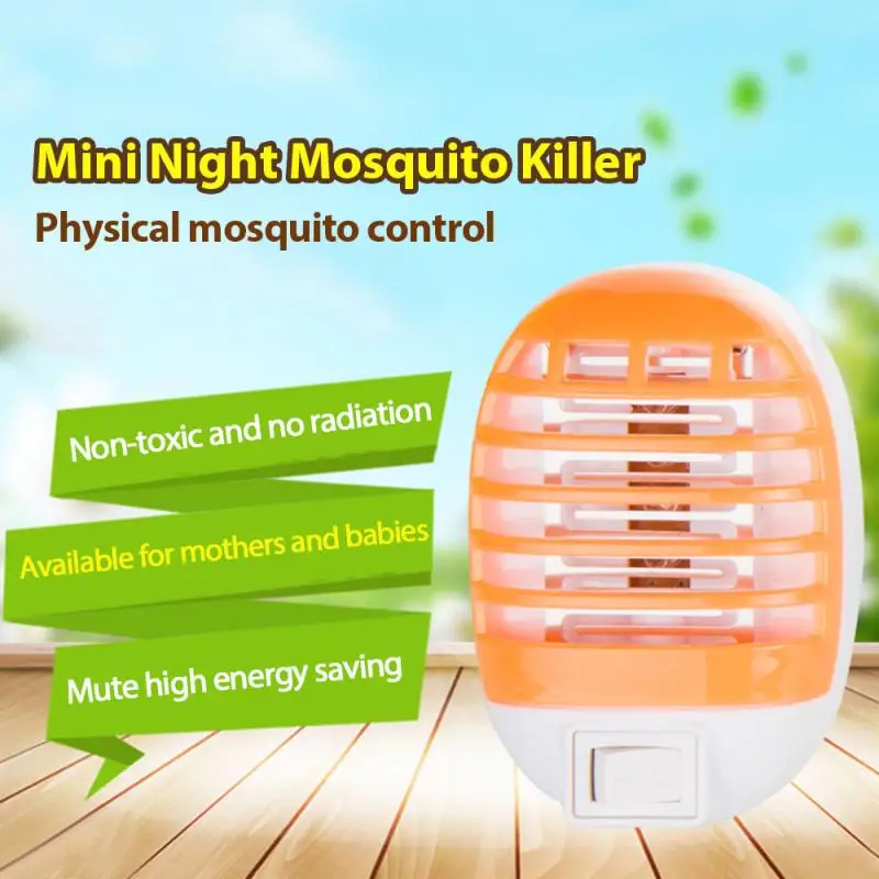 

UV Light Socket Electric Mosquito Killer Lamp Home Fly Bug Insect Repellent Zapper Trap Mute Radiationless Flies Killing Light