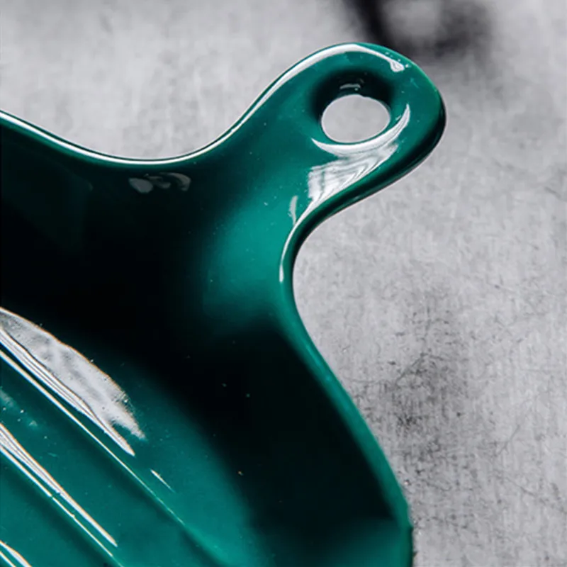 Оригинальный диск для выпечки керамическая посуда Набор глубоких тарелок в