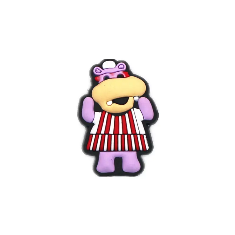 7 шт. в комплекте, ПВХ, обувь, очаровательные, Мультяшные, Doc Mcstuffins, садовая обувь с пряжкой, украшение для Крока, браслет, jibz, детская вечеринка, X-mas, подарки