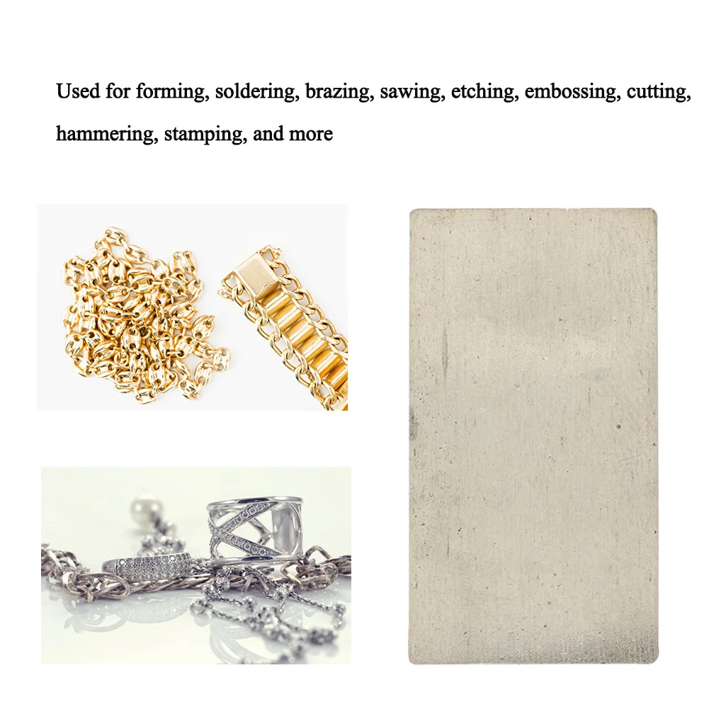 Средней температуры Серебряный паяльный лист пластина Ювелирная обработка