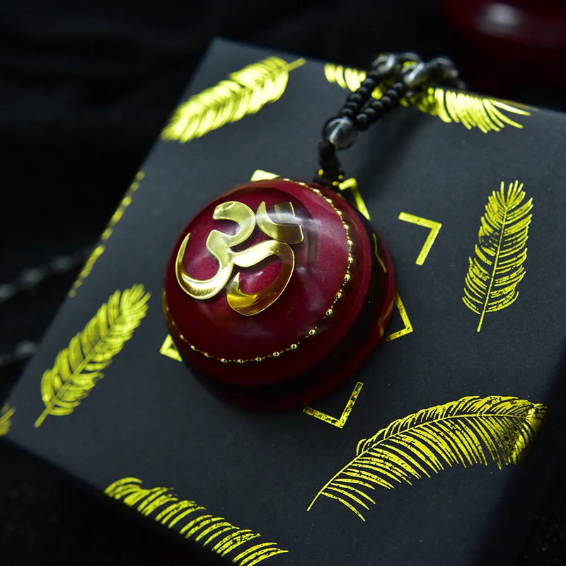 Оригинальный Новый Модный популярный натуральный кристалл гранат энергия ОРГОН