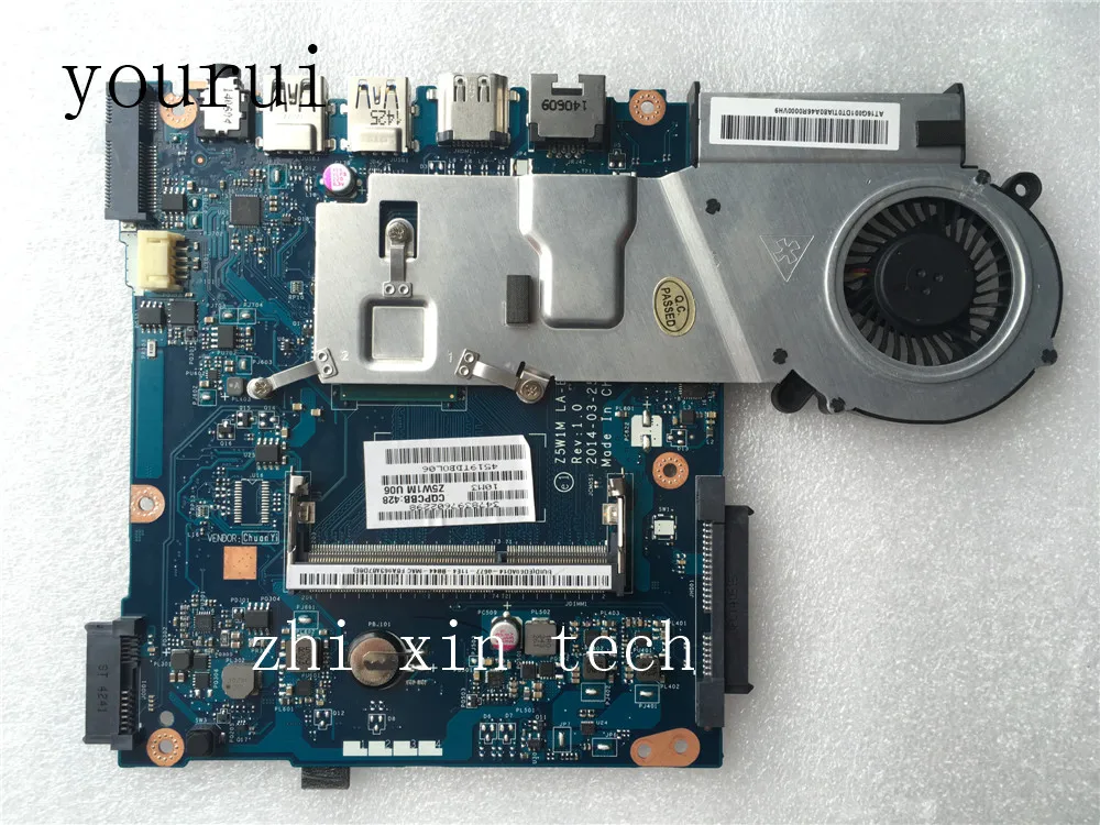 Материнская плата yousui Z5W1M для Acer aspire материнская ноутбука DDR3 100% полностью