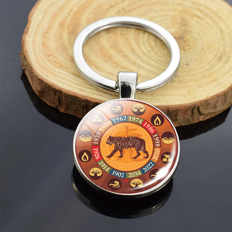 12 знаков зодиака брелок для ключей крыса тигр кролик дракон змея лошадь козья