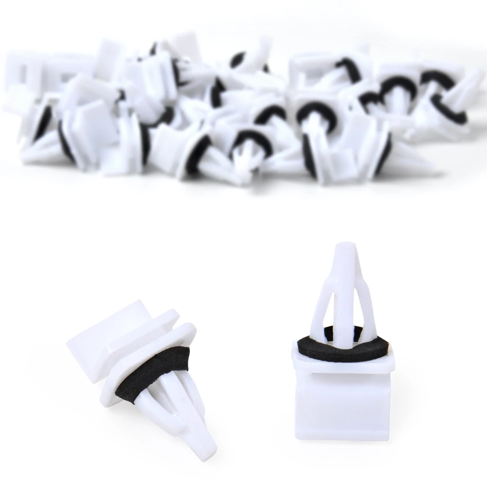 

30PCS Rocker Panel Moulding Clips for Honda Accord 90-07/Civic 92-00/Element 03-11/Acura TL 95-08 91513-SM4-000 91513SM4000
