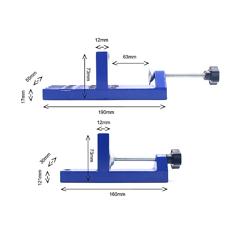 Универсальное устройство Doweling набор с выравнивая зажимы штифты и стопорные