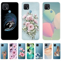 silicon case for oppo a15 durable fashion flexible cover on oppo a15 shell cover ultra thin anti knock shockproof personality