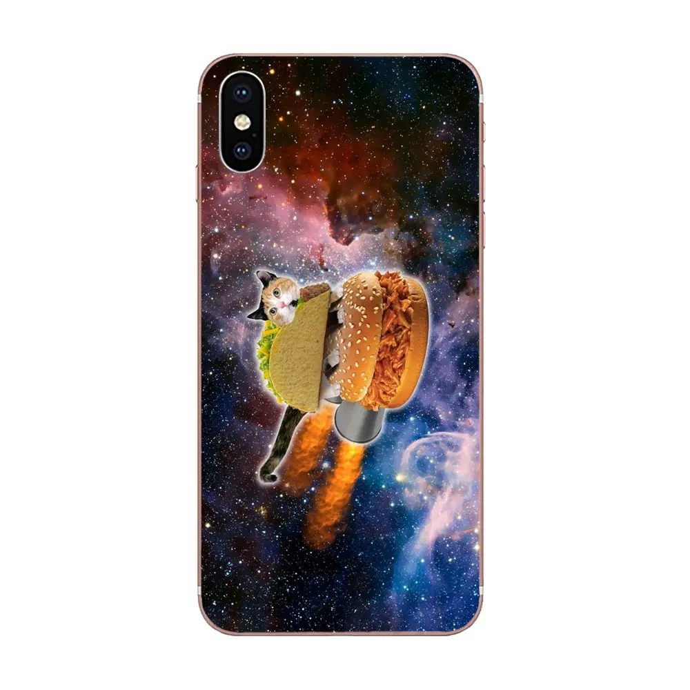 Окрашенные Raibow свет кошачий глаз в космосе для huawei P7 P8 P9 P10 P20 P30 Lite Mini Plus Pro 2017 2018 2019 |