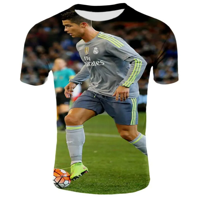 Реал Мадрид 2018 2019 футбол Джерси aaa Мужская 3D футболка/Дети спортивный костюм