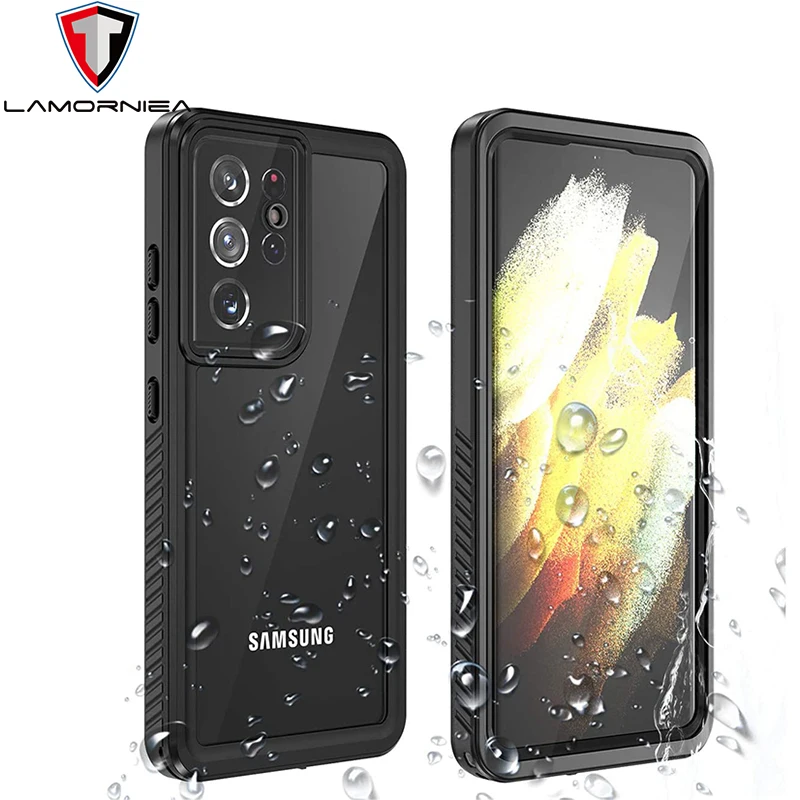 

Ультраводонепроницаемый чехол S21 для Samsung Galaxy S21 Ultra 5G S21 + Водонепроницаемый чехол со встроенным защитным экраном защитный чехол