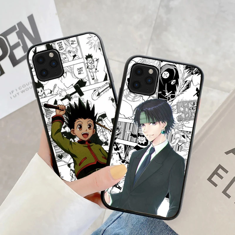 

Amine Hunter X Hunter Killua HXH Case Funda For iPhone 6 6S 7 8 X XS XR XS Max 11 12 13 13 Pro Mini SE 2020 Back Cover Coques