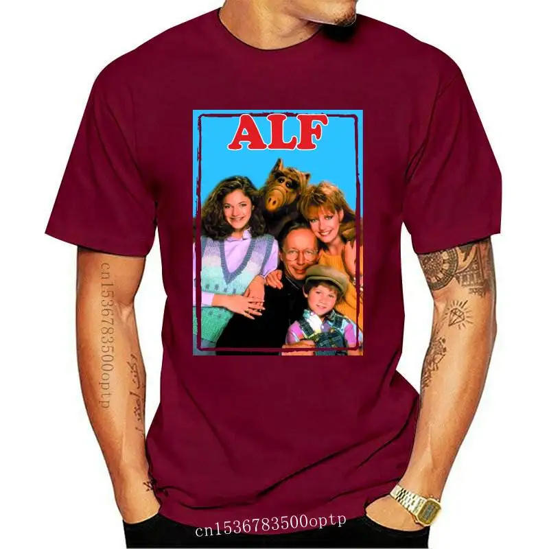 Новая футболка ALF Alien Life form TV series Sitcom 1986 Retro 80s Vintage | Мужская одежда