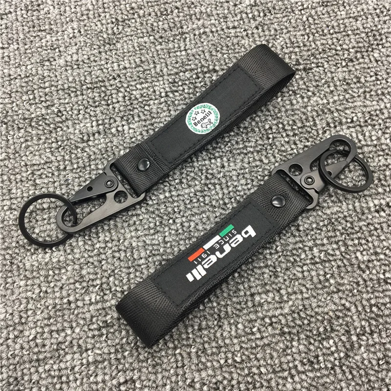 

For Honda BMW Suzuki Yamaha Kawasaki Ducati Badge Keyring NEW Motorcycle Embroidery Key Holder Chain Collection Keychain