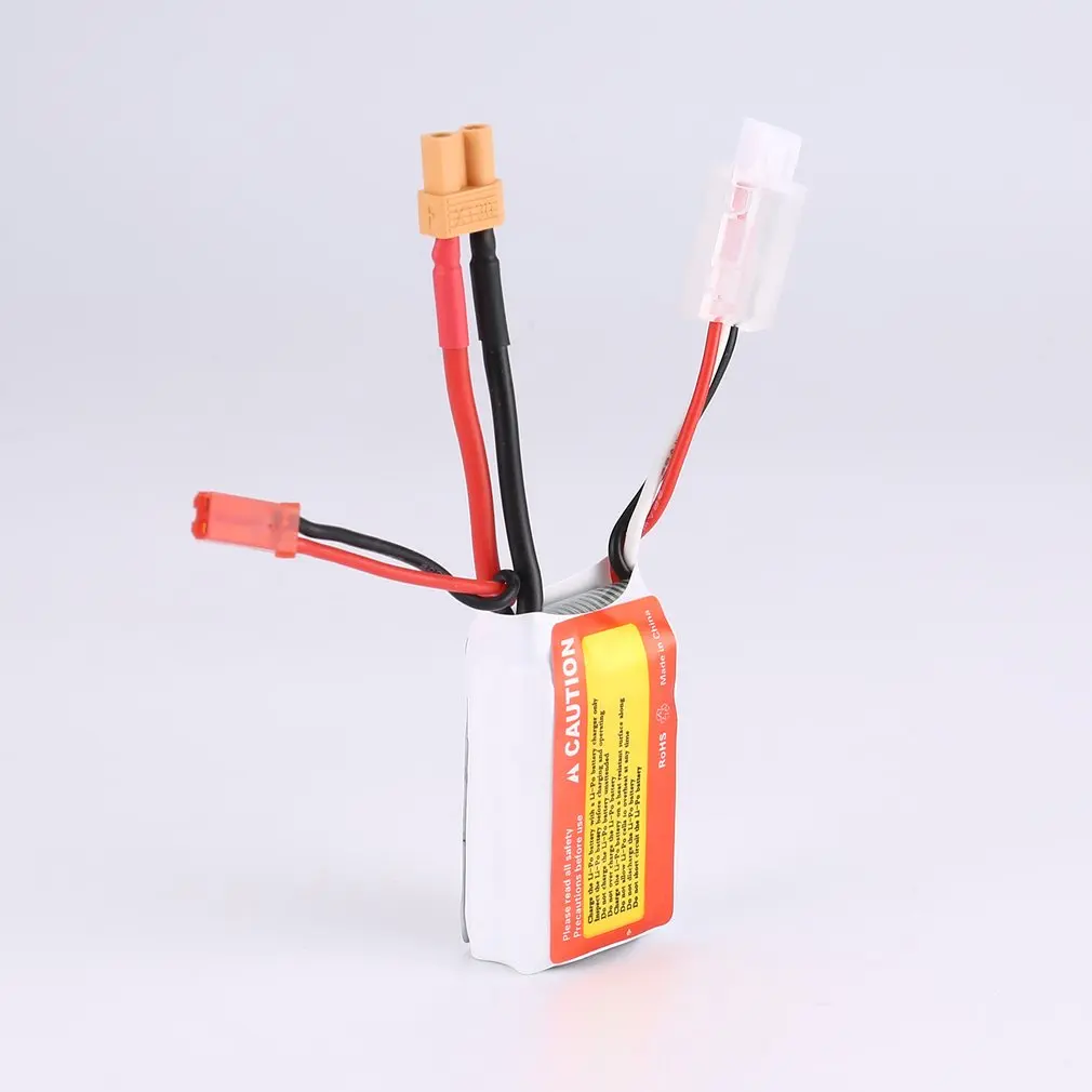 HOT ZOP Power 7.4V 550mAh 70C 3S 1P Lipo Battery JST XT30 Plug Rechargeable for RC Racing Drone Helicopter Car Boat Model | Игрушки и