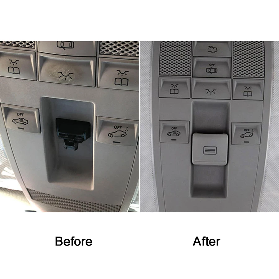 Панель управления Sunroof для окна на крыше сменная кнопка переключателя Mercedes Benz C E