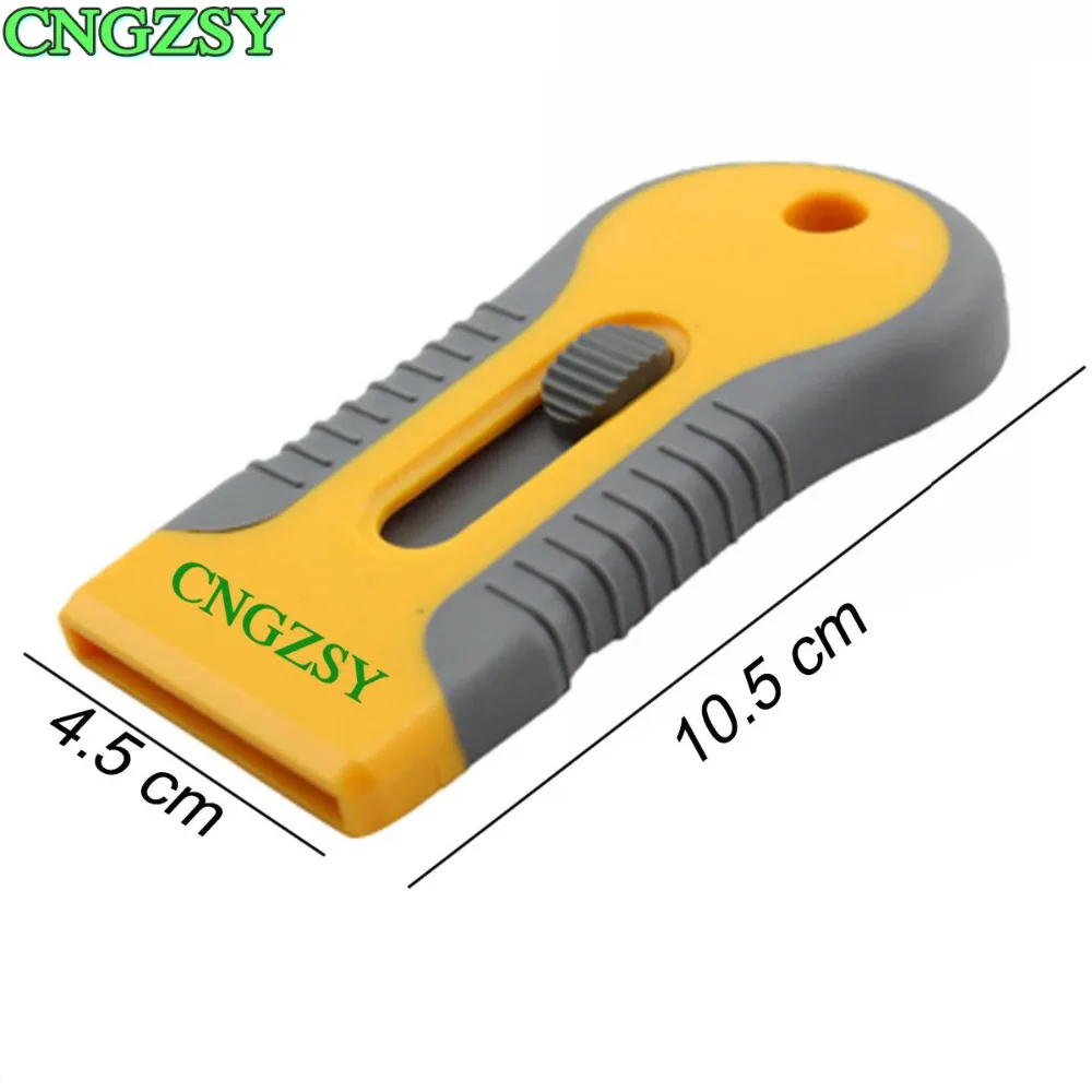 Скребок CNGZSY для удаления клея выдвижной нож шпатель с запасными лезвиями