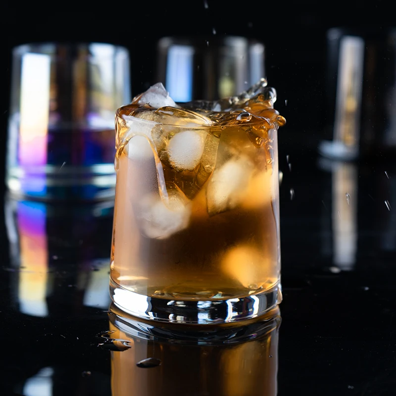 Прозрачный японский стакан для виски хрустальный бокал вина коктейля бренди