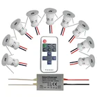 IP65 Светодиодный прожектор с регулируемой яркостью (12V) вниз светильник светодиодный пятна навес шкаф светильник лестницы Светильник ing Точечный светильник s с пультом дистанционного управления IP67 драйвер