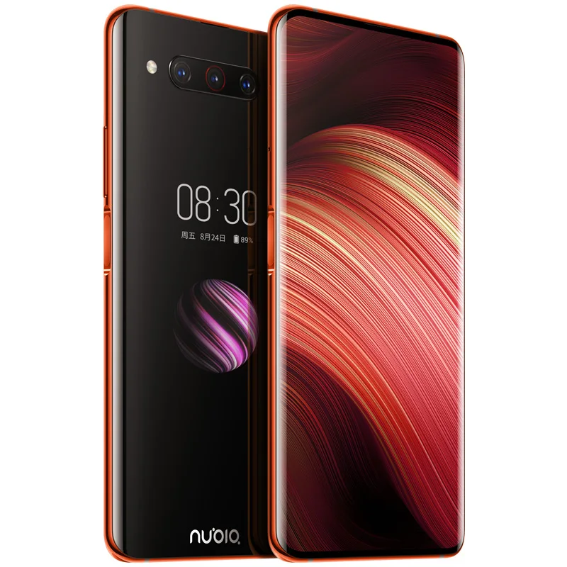 Мобильный телефон zte Nubia Z20 6,4"+ 5,1" 8G 128G Snapdragon 855 plus 2,96 GHz 4000mAh 48MP камера двойной экран телефона