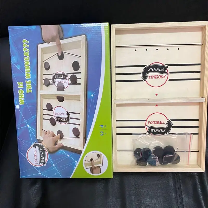 

Kids Game Slingpuck Montessori Toys Parent-child Interactive Chessboard Foosball Game Toy Board For Adult Funny Toy
