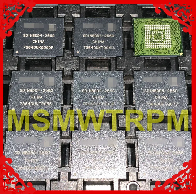 SDINBDD4-256G BGA153Ball EMMC5.1 EMMC256GB EMMC256G EMMC 256 ГБ 256 г памяти новые оригинальные и подержанные Паяные шарики протестированы ОК