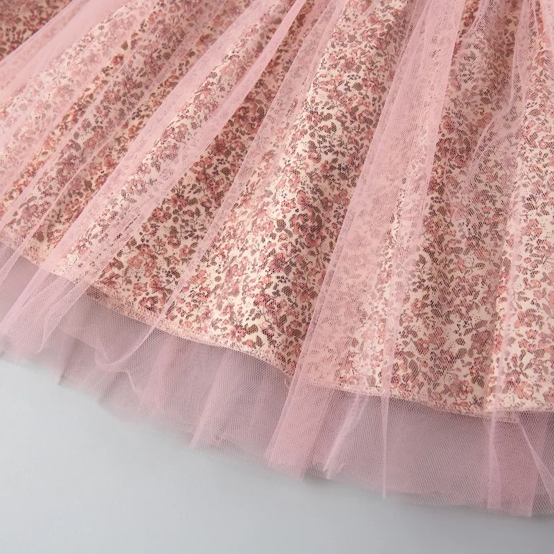 

2021 . wholesale new arrival girls lace bow sleeveless top tulle floral print kids two piece set skirt