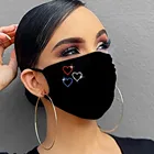 Дешевая женская маска для лица с блестками, дизайнерская повязка на голову, бандана, хлопковая маска для лица на Хэллоуин, косплей, маскарадные маски, тапаб