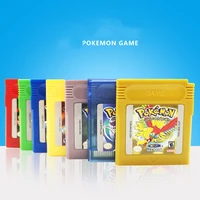 pokemon gbc games series 16 bit video game cartridge console card classic card game collect colorful version english language
