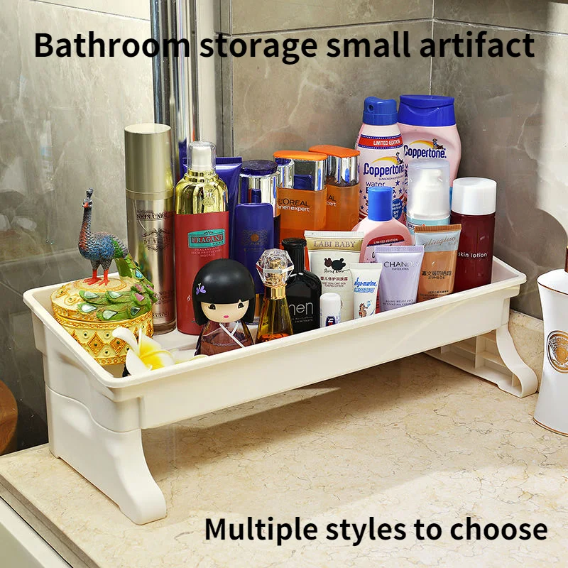 

Toilet Rack Floor Bathroom Rack Storage Rack Plastic Vanity Top Cosmetic Storage Box Bathroom Accessories