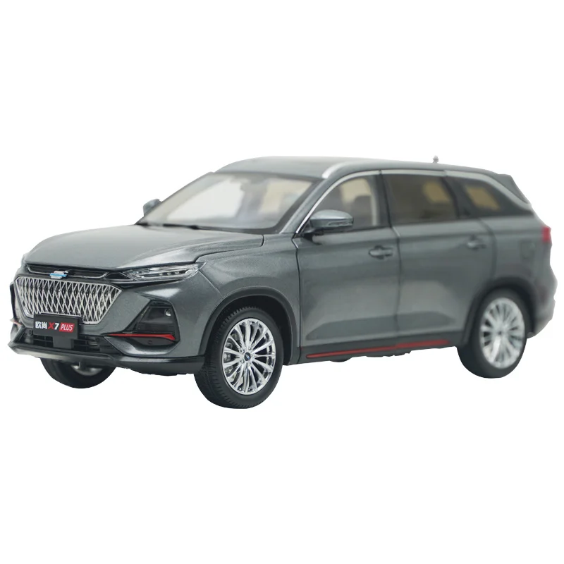 

1/18 The original factory Changan Auchan X7 PLUS off-road vehicle SUV alloy die-casting car model collection children's toys