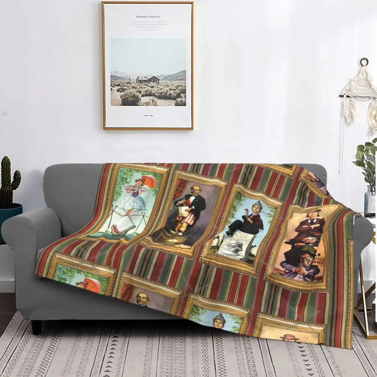 

Manta de estiramiento para habitación, colcha a cuadros para cama, sofá, manta de Picnic, textil de lujo para el hogar
