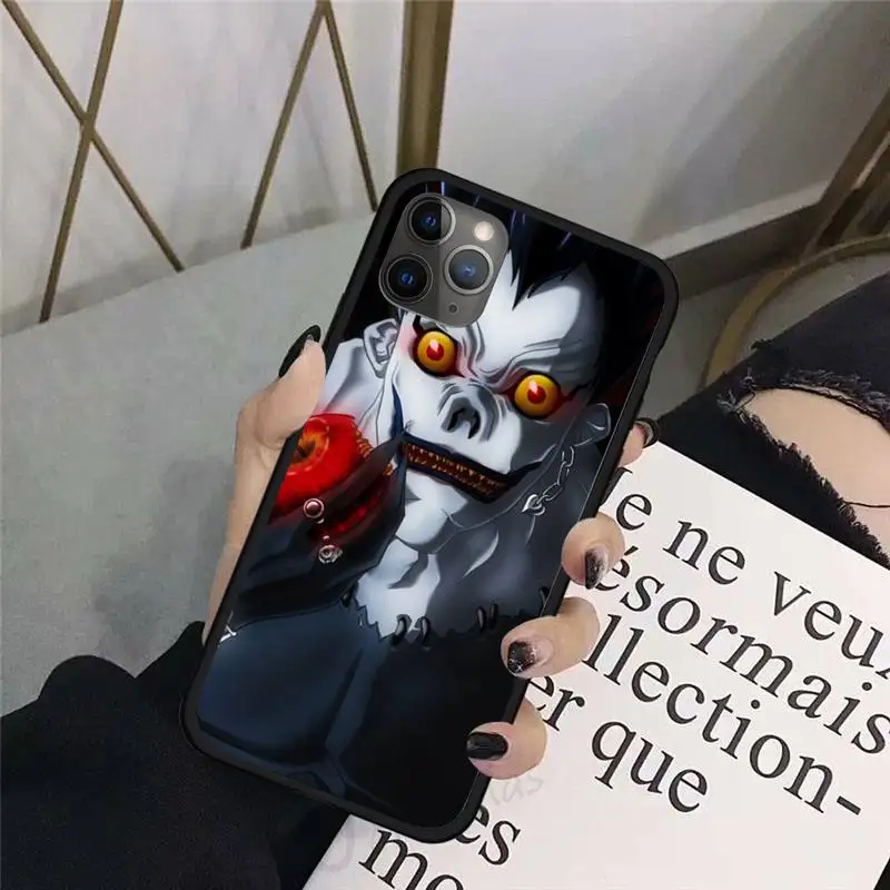 

Death Note Ryuk kira apple devil Phone Case For iphone 8 11 12 Redmi note 8 9 s huawei p 30 pro lite plus cover shell funda