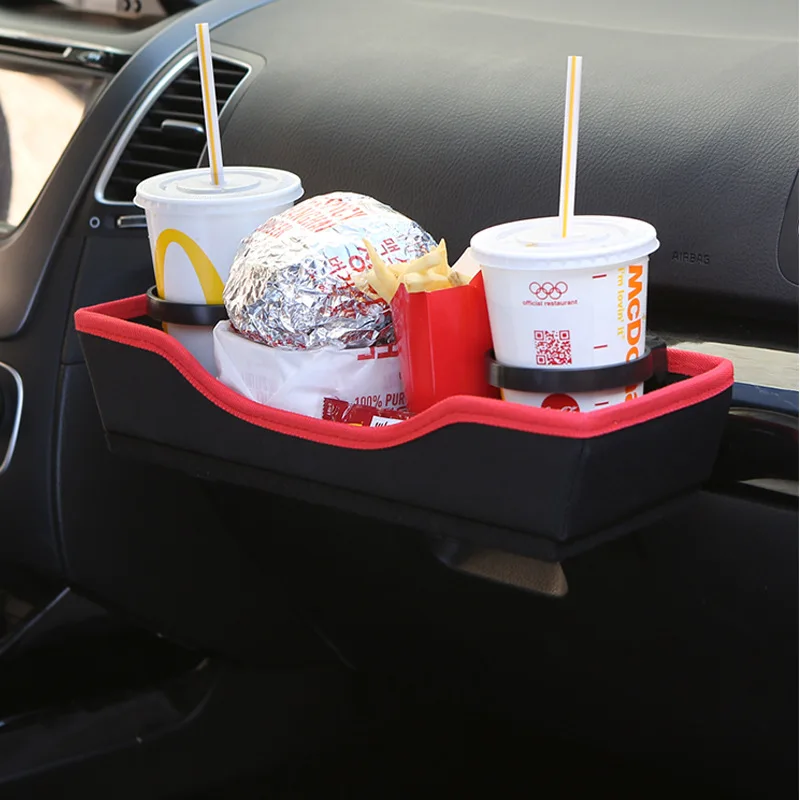

Car Storage Box Car Organizers Creative Auto Water Cup Drink Holder Co-pilot Multi-function Rack Car Goods Interior Accessories