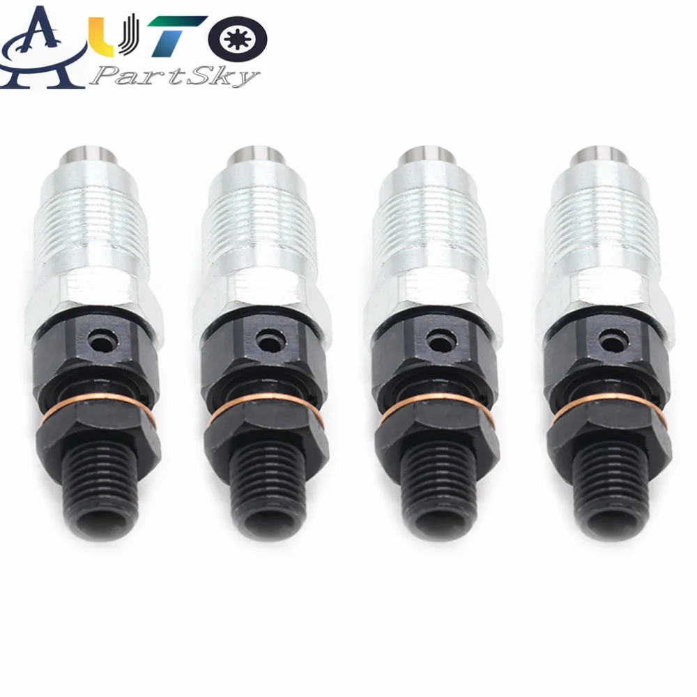 США 4 штуки Топливные форсунки Nozzel Assy для Kubota V2203 D1703 V2003 L4400 L4600 L4630 M4700 M5400 KX121 KX161 U45ST