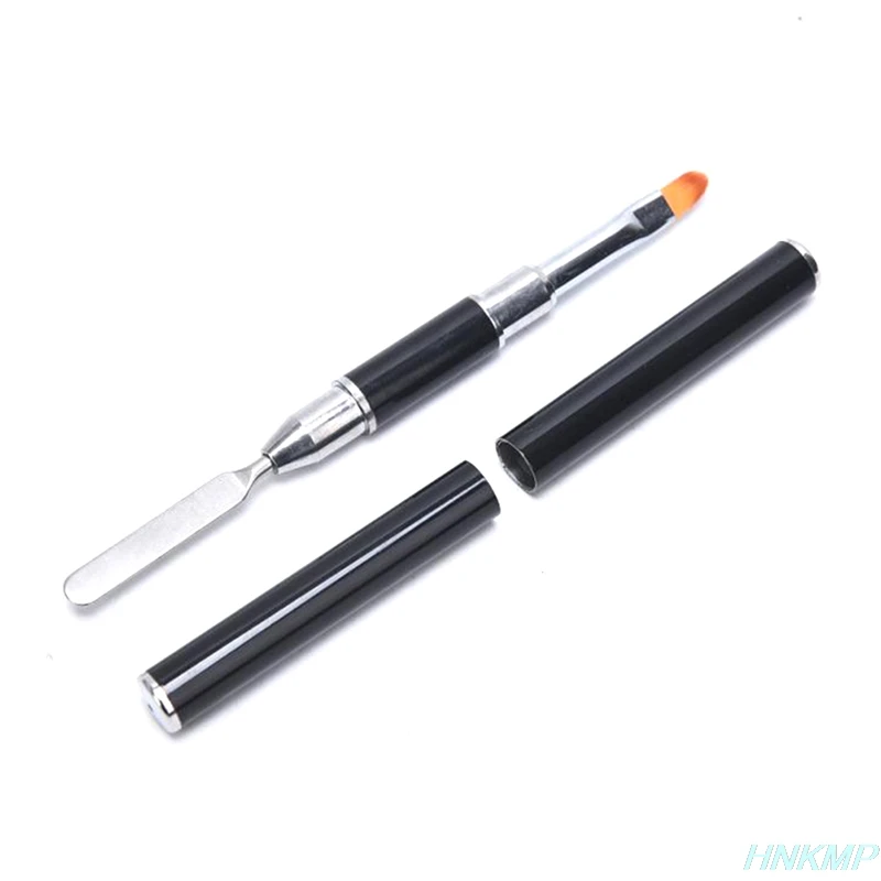 

2-In-1 Double-Ended Dual-Use Nail Tool Nail Pen Poly Nail Gel Brush And Picker