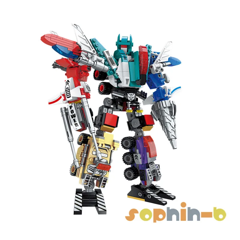 G1 Transformed Liokaiser Educational Building Blocks Complete Figures Bruticus Superion Devastator | Игрушки и хобби