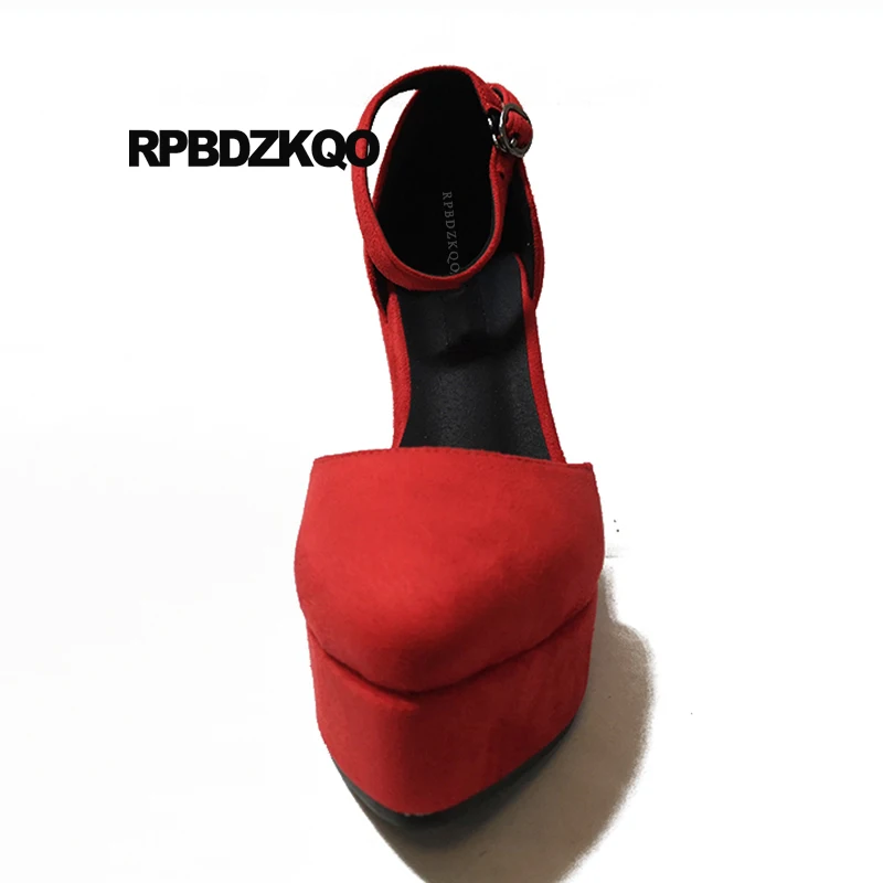 Женские зеленые туфли на танкетке высоком каблуке супер дизайнерская обувь