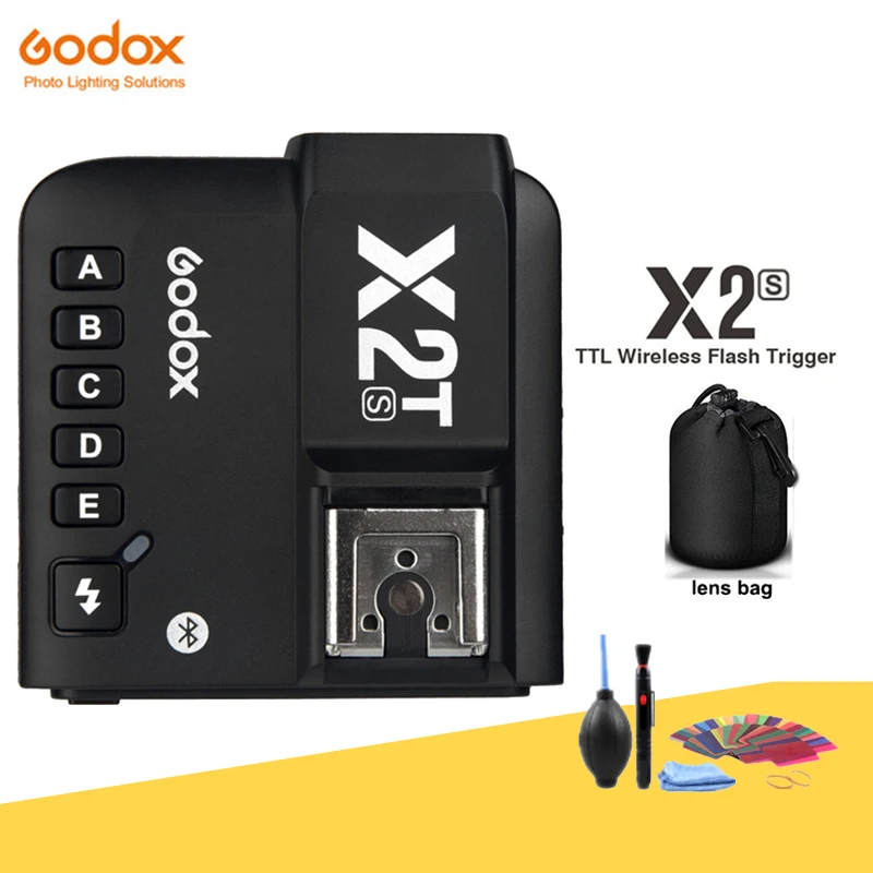 Оригинальный беспроводной триггерный передатчик Godox X2T S TTL 1/8000s 2 4G для камер Sony и