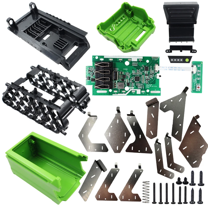 Чехол для литий-ионного аккумулятора 20*18650 защитная печатная плата PCB с USB-выходом