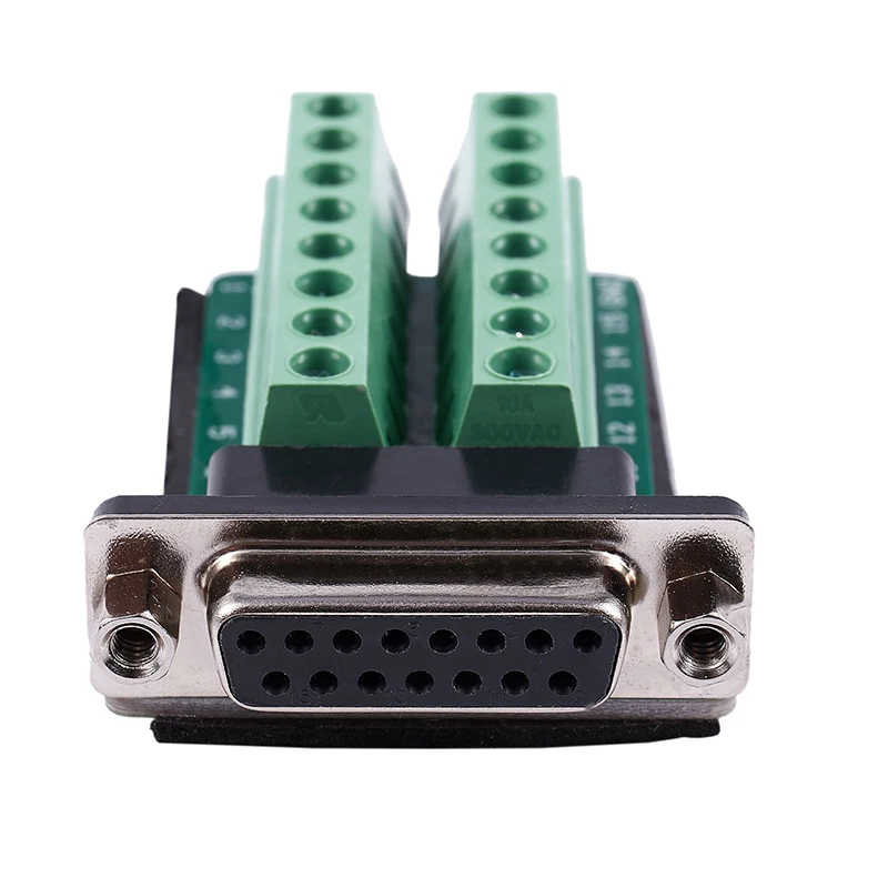 DB15 D-SUB VGA 15pin Женский адаптер Jack терминал Breakout PCB плата | Электроника