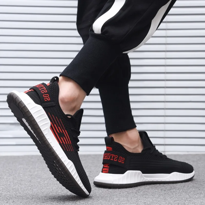 Мужские повседневные туфли Классические дышащие кроссовки на плоской подошве