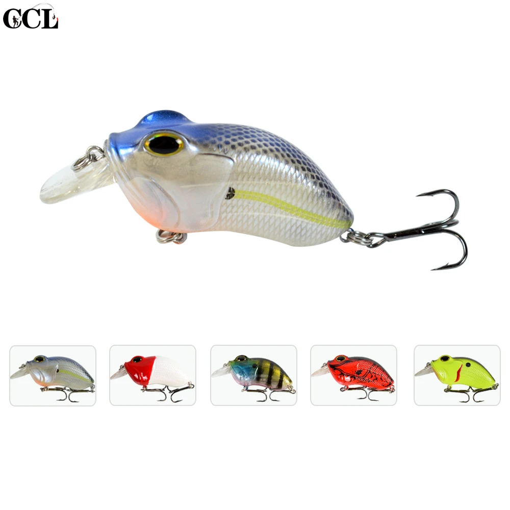 

CCLTBA High Quality 7cm 14g Floating Rattle Crankbait Fishing Lurs Hard Body Wobbler Crank Bait New