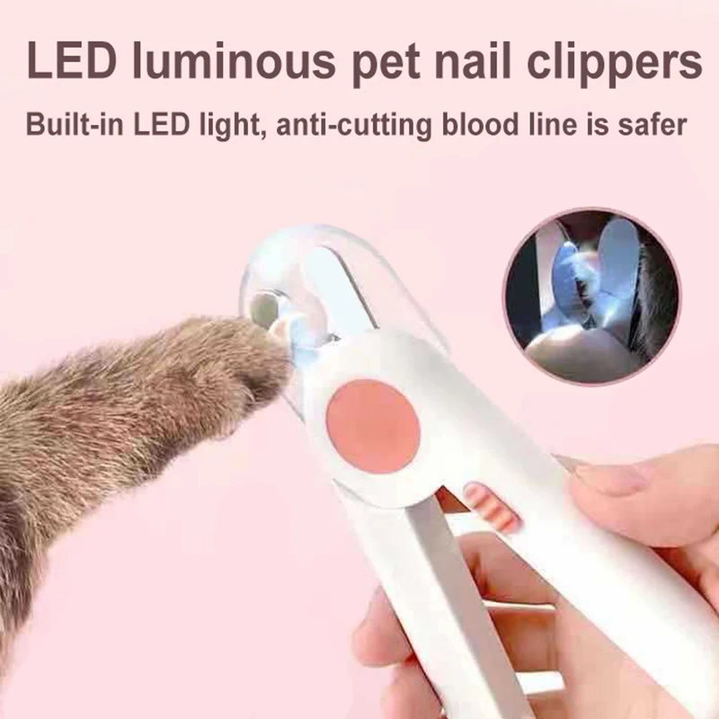 

Триммер для когтей для домашних животных со светодиодсветильник кой