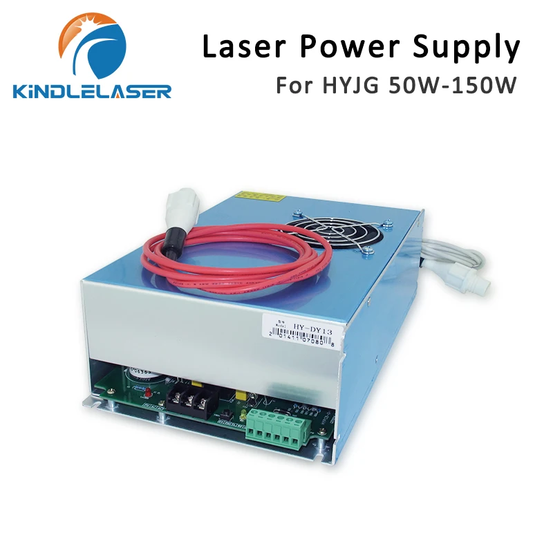 

Kindlelaser 150-180 Вт CO2 лазерный источник питания для CO2 лазерной гравировальной машины, режущей серии HY-W150 T / W