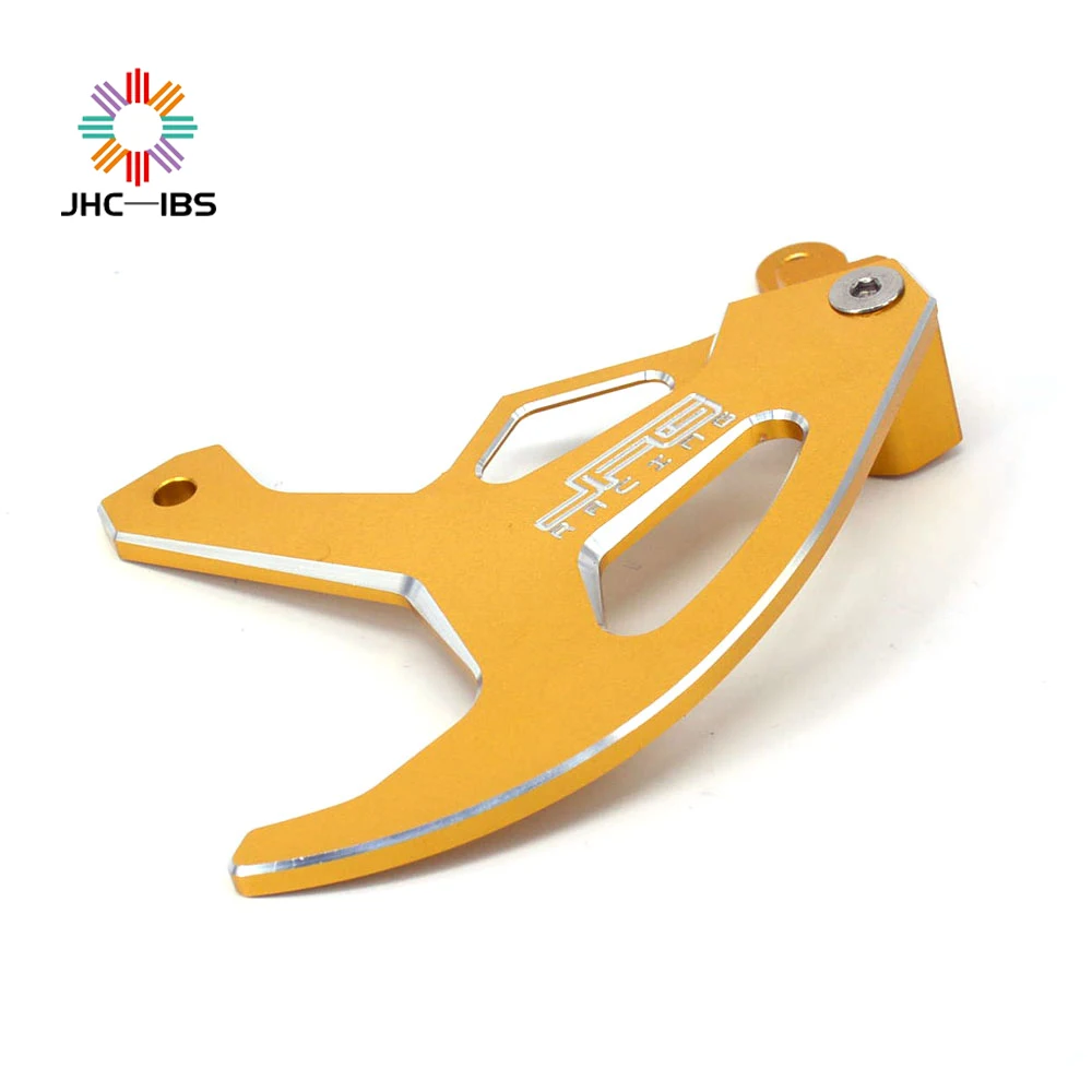 ЧПУ золото заготовка защита заднего тормозного диска для SUZUKI DRZ400S 00-15 DRZ400 DRZ400E 00-04