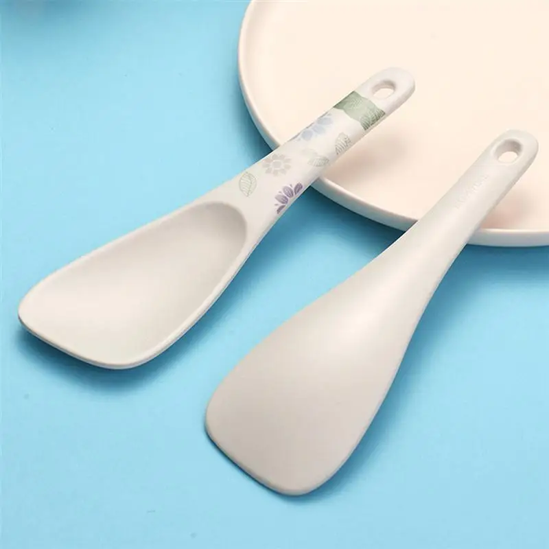 1 шт. бамбуковое волокно совок для риса кухонная антипригарная ложка специальная