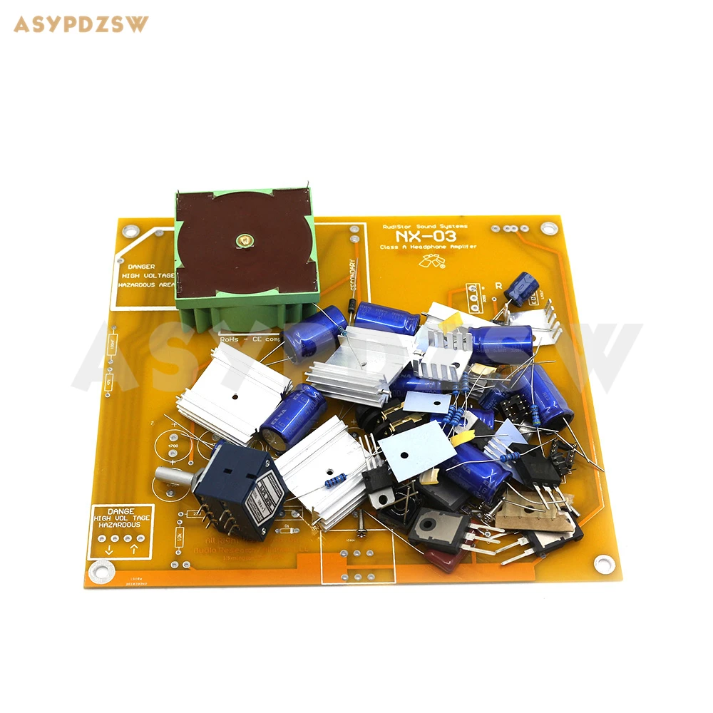 Усилитель для наушников NX03 основа RudiStor NX 03 PCB/DIY Kit/готовая плата|headphone amplifier|headphone