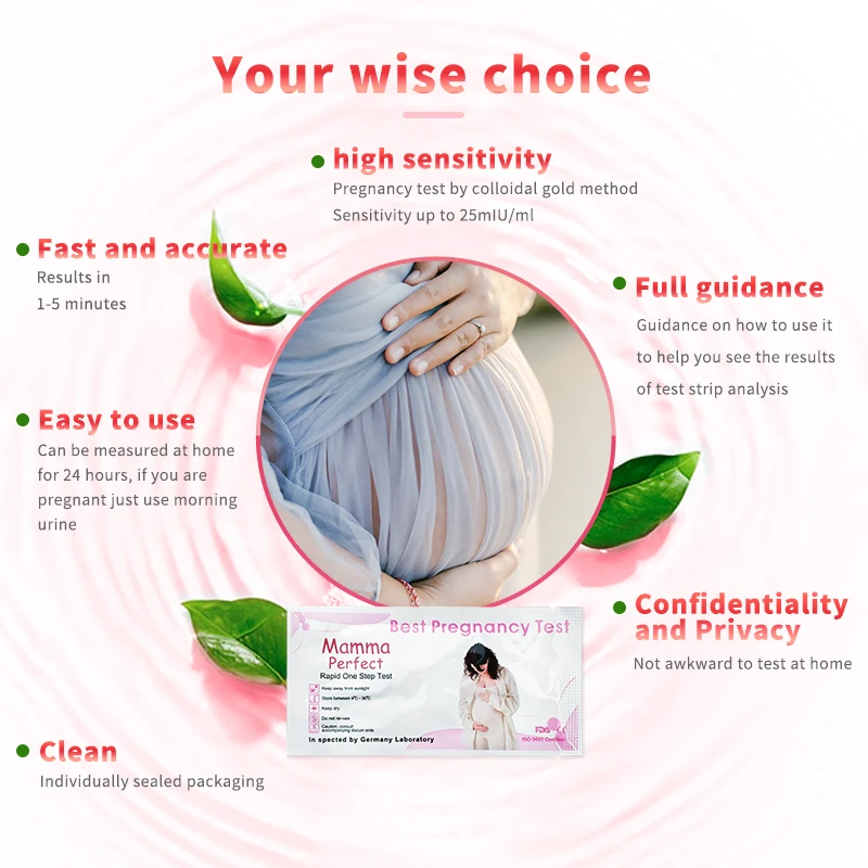 Бесплатная доставка 20 шт Беременность мочи Тесты полосы тестов на овуляцию и ЛГ
