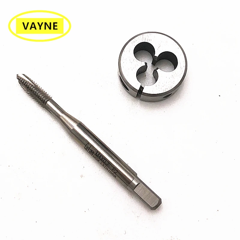 Британский станок или ручной метрический кран 2 шт. Набор круглых штампов